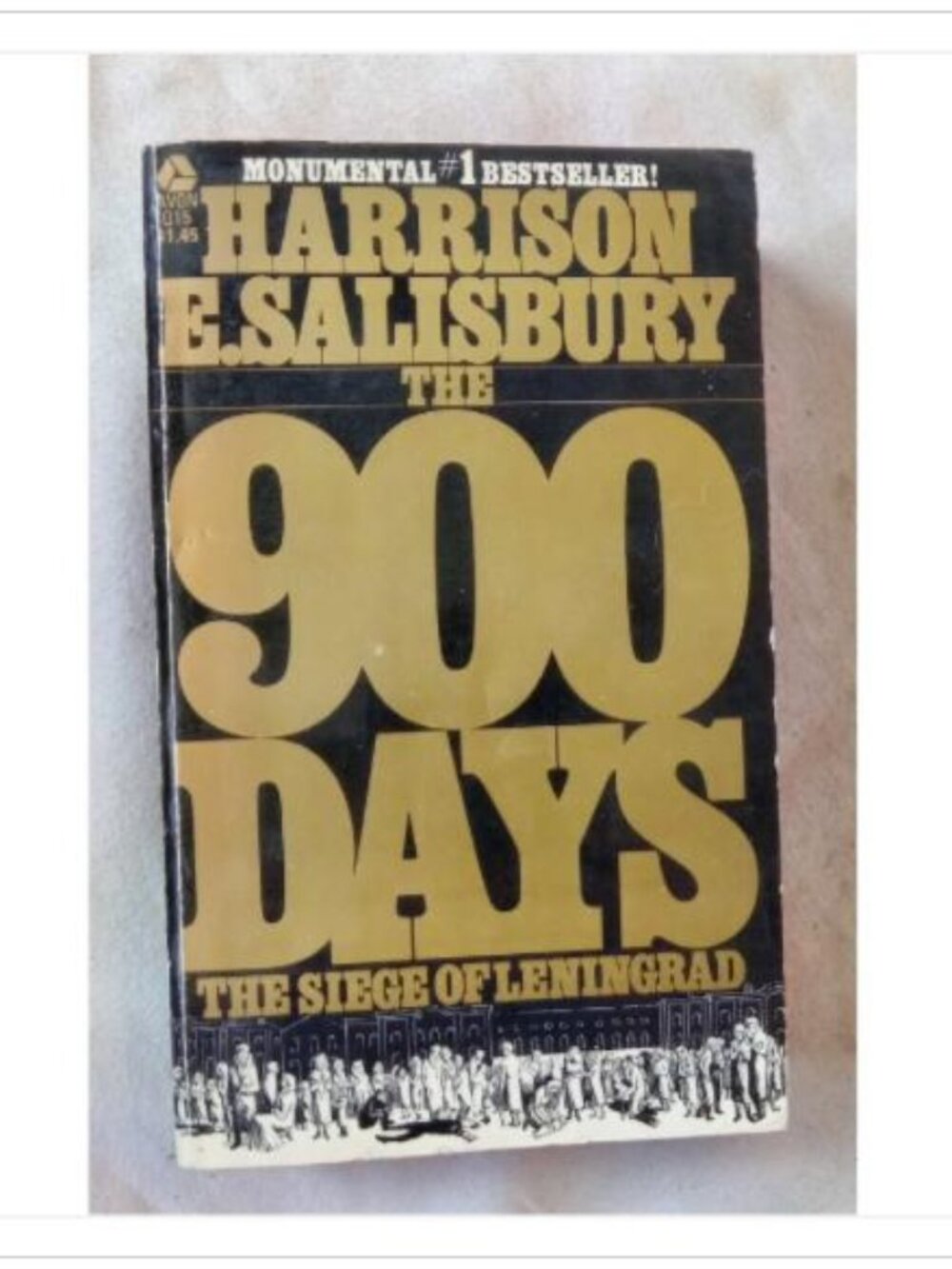 The 900 Days The Siege of Leningrad Avon Books Third Printing 1970 PB